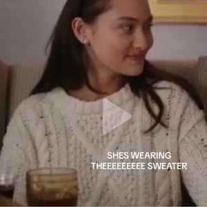 “The Summer I Turned Pretty” White Sweater